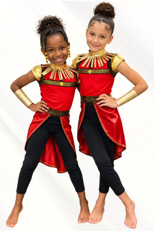 Cosplay Toddler/Girls Wakanda warrior costume.